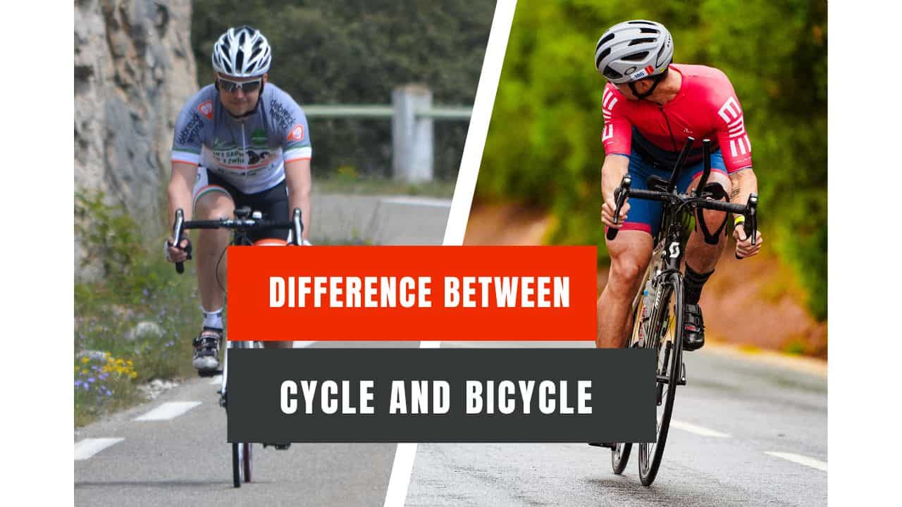 difference between cycle and bicycle